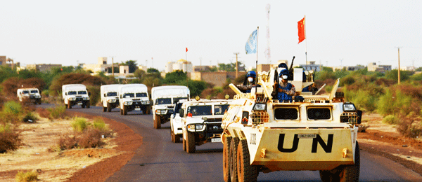 In December 2013, China's armed forces first dispatched a force protection unit of 170 troops to United Nations Multidimensional Integrated Stabilization Mission in Mali (MINUSMA), with an engineer unit and a medical unit.