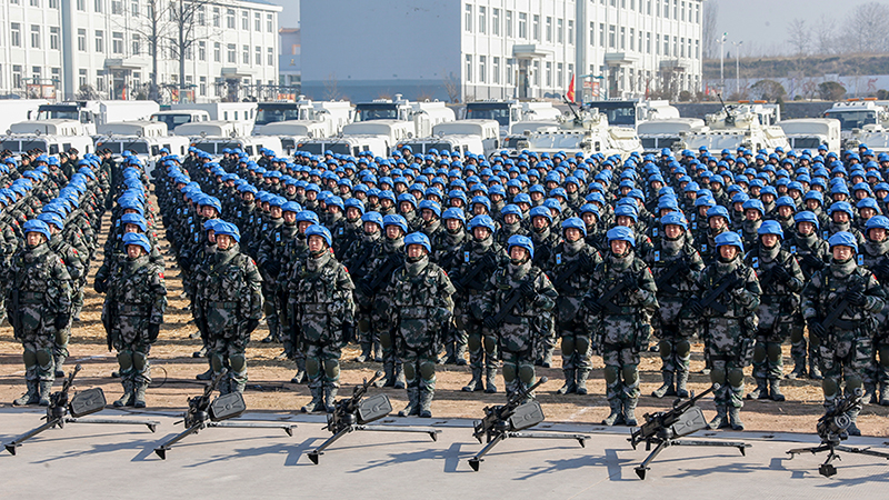 Building of a UN peacekeeping standby force of 8,000 troops.