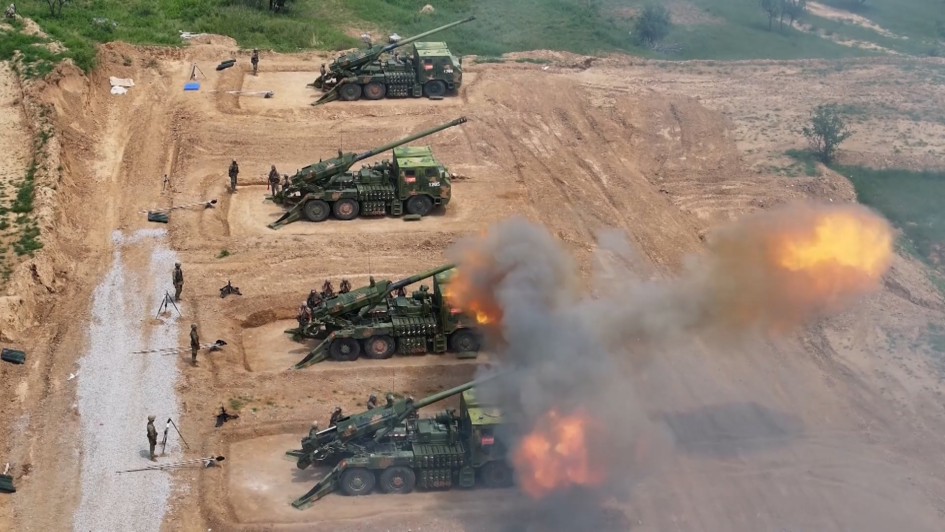 Army Artillery Detachment Conducts Shooting Assessment