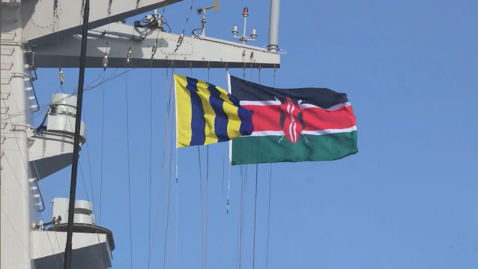 Chinese Naval Destroyer Baotou Makes Technical Stop in Kenya