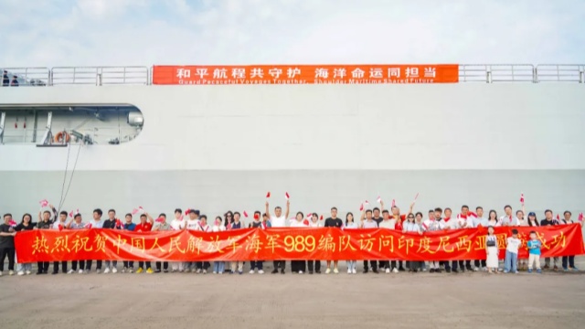 Chinese PLA Navy's 989 Task Group concludes visit to Indonesia