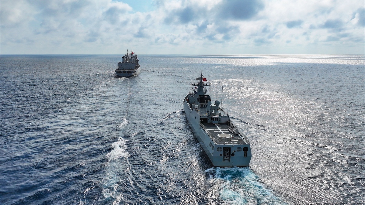 Frigate Tongling in maritime assessment