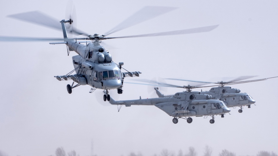 Helicopter's Mission in the Field