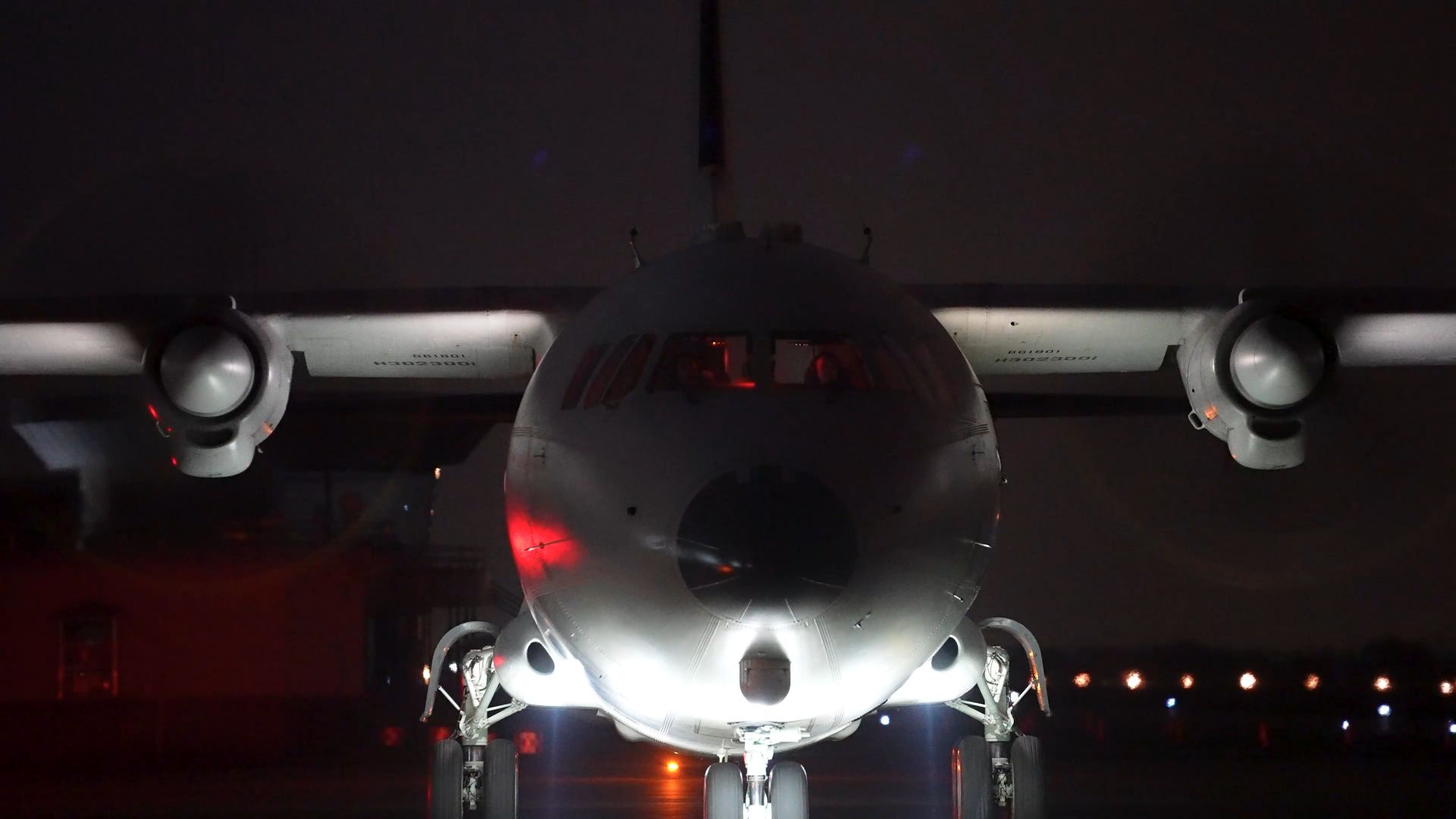 Multi-type naval aircraft in round-the-clock training