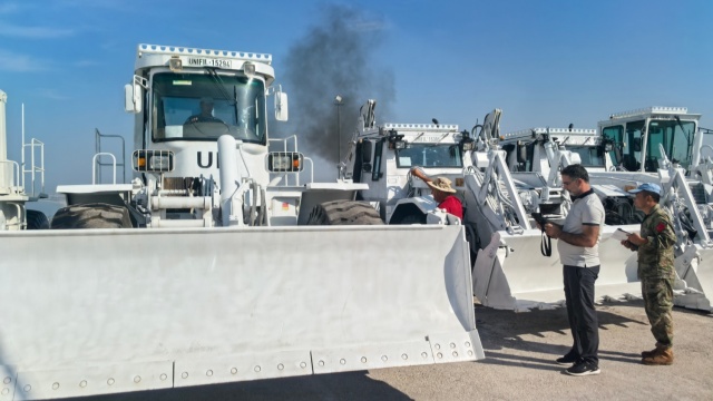 23rd Chinese Peacekeeping Force to Lebanon Passes UNIFIL Equipment Inspection