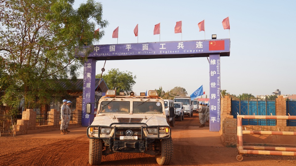 Chinese peacekeeping engineers to repair key supply route in South Sudan
