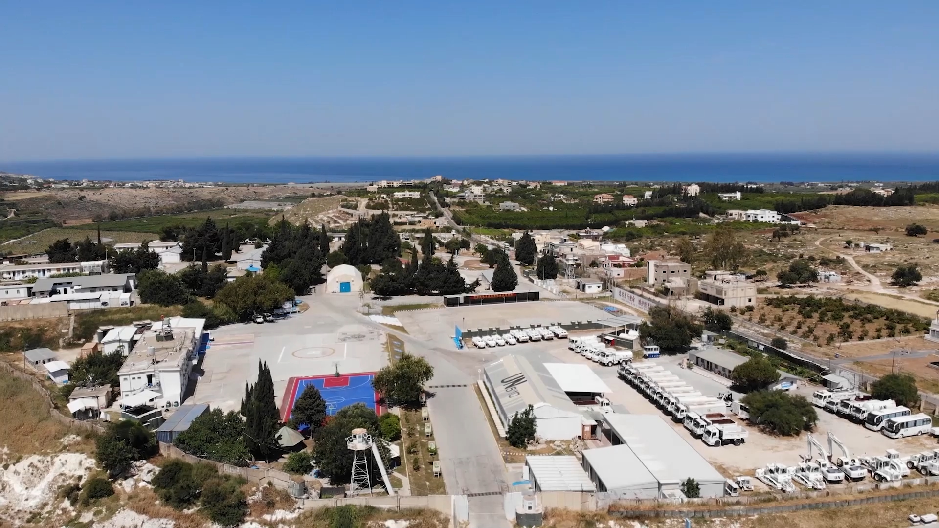 UNIFIL Sector  West  holds CIMIC  meeting in Chinese Camp