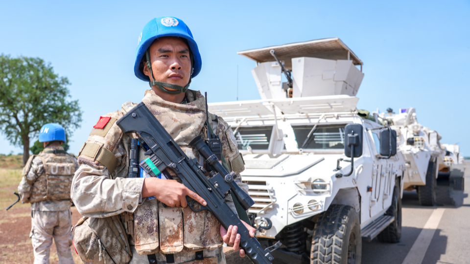 12th Chinese peacekeeping infantry battalion to South Sudan (Juba) completes armed patrol mission in Mongalla 