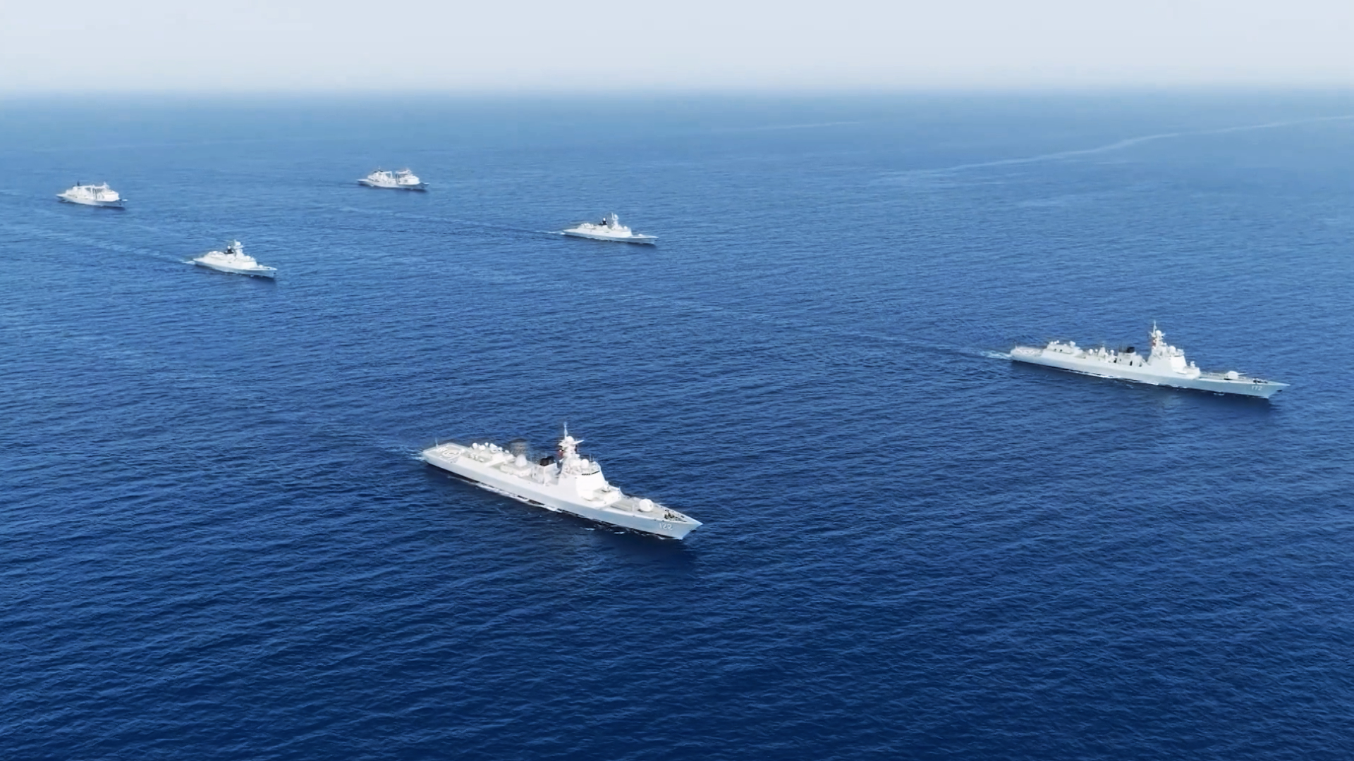 48th and 49th Chinese Naval Escort Task Forces Conduct Mission Handover