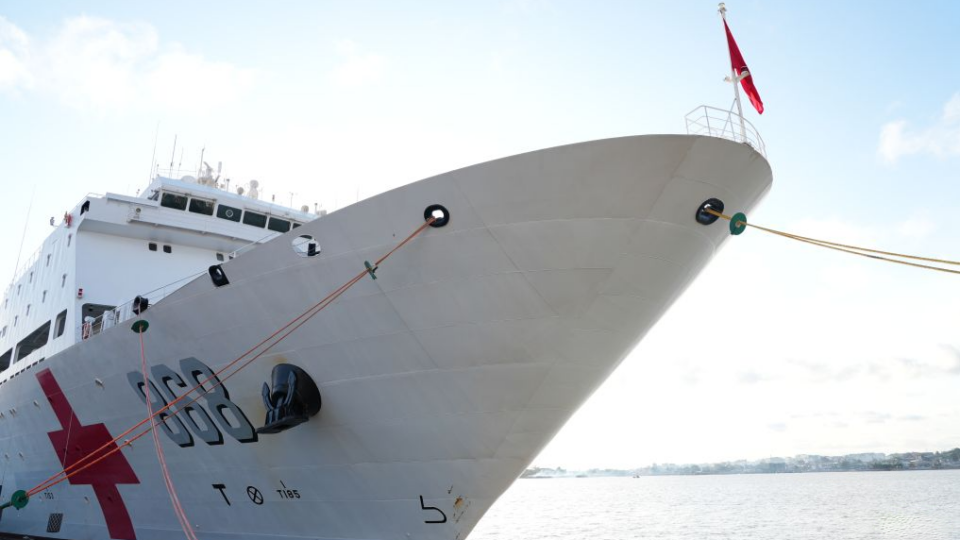 Chinese naval hospital ship concludes visit to Cote d'Ivoire