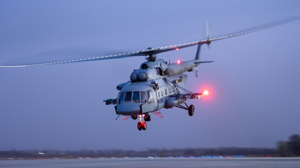 Helicopter's Mission in the Field
