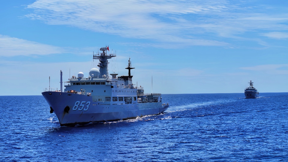 Test ships in training 