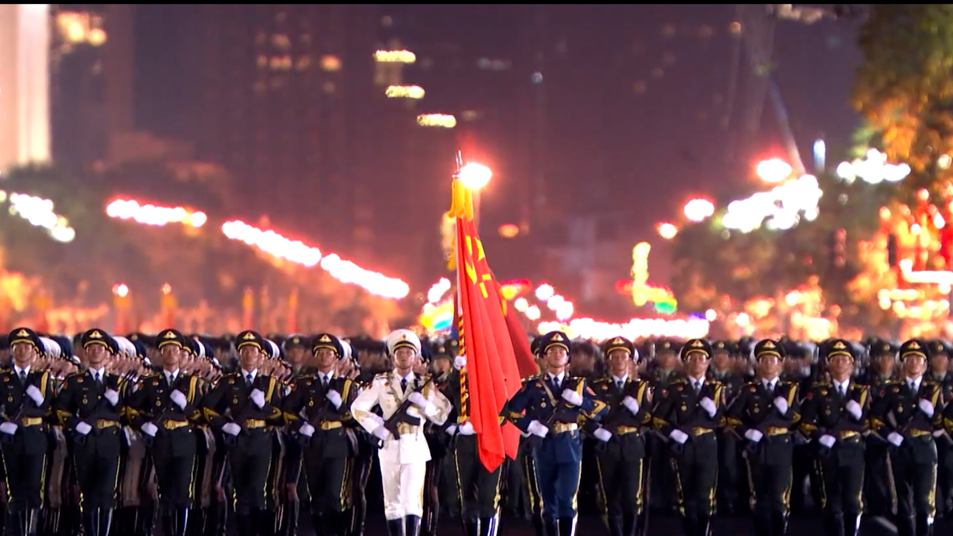 Three Rehearsals for China's Upcoming V-Day Military Parade