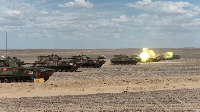 Artillery Troops Bombard 
