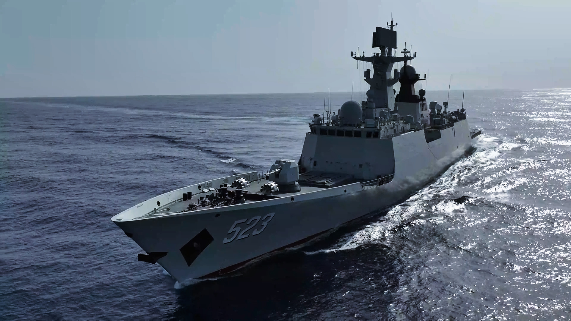 47th Chinese naval escort taskforce conducts maritime live-fire training
