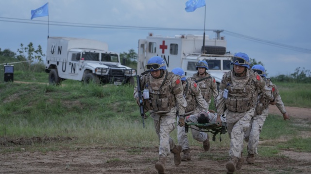 Chinese peacekeepers to South Sudan (Juba) pass UN combat readiness assessment