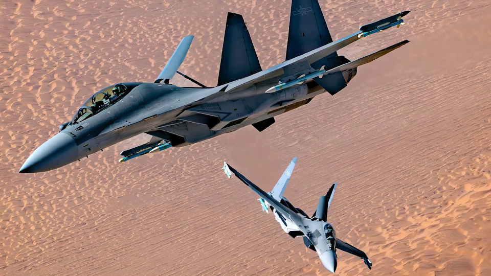 Epic 8K Video Featuring Chinese Air Force's Y-20, J-20, J-16 Aircraft