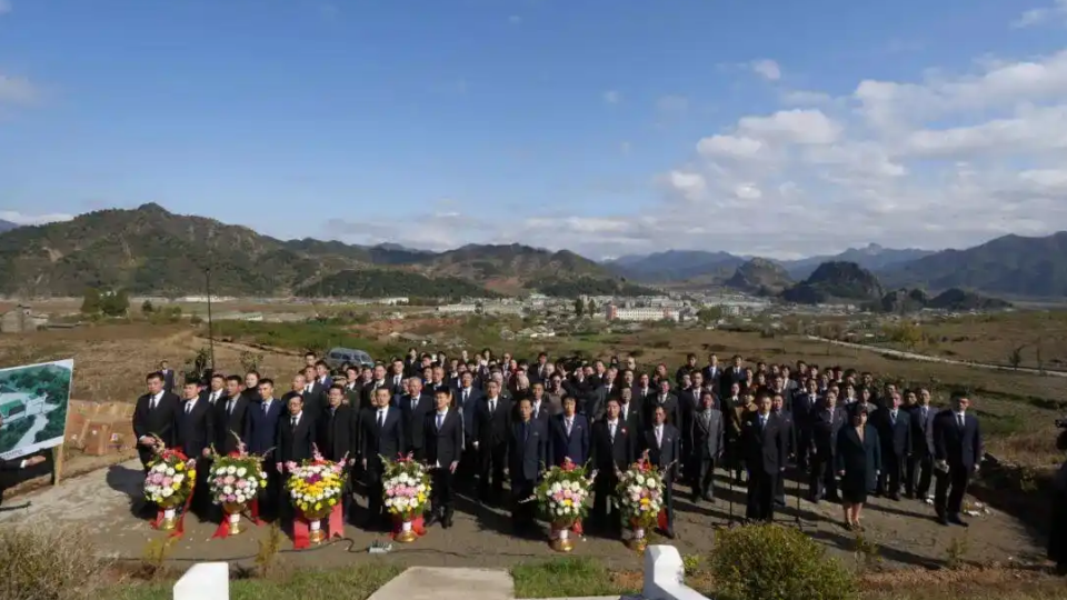 Renovation project for CPV martyrs' cemetery commences in Sinpyong County, DPRK
