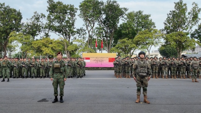 China-Singapore Exercise Cooperation-2025 Joint Army Training Kicks Off
