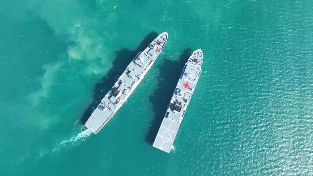 Naval Vessels Conduct Multi-subject Training