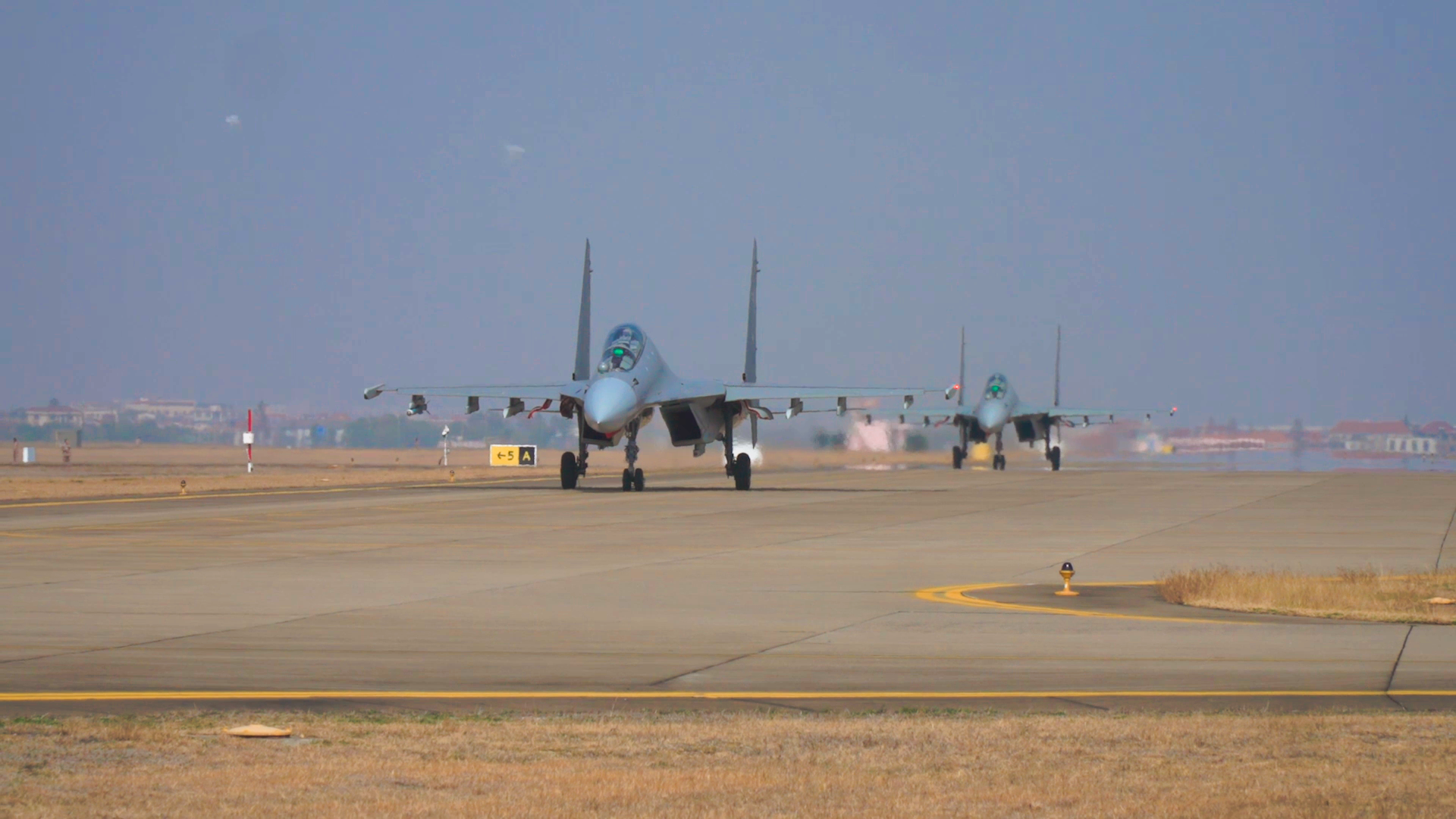 PLA Air Force Conducts Force-on-force Exercise