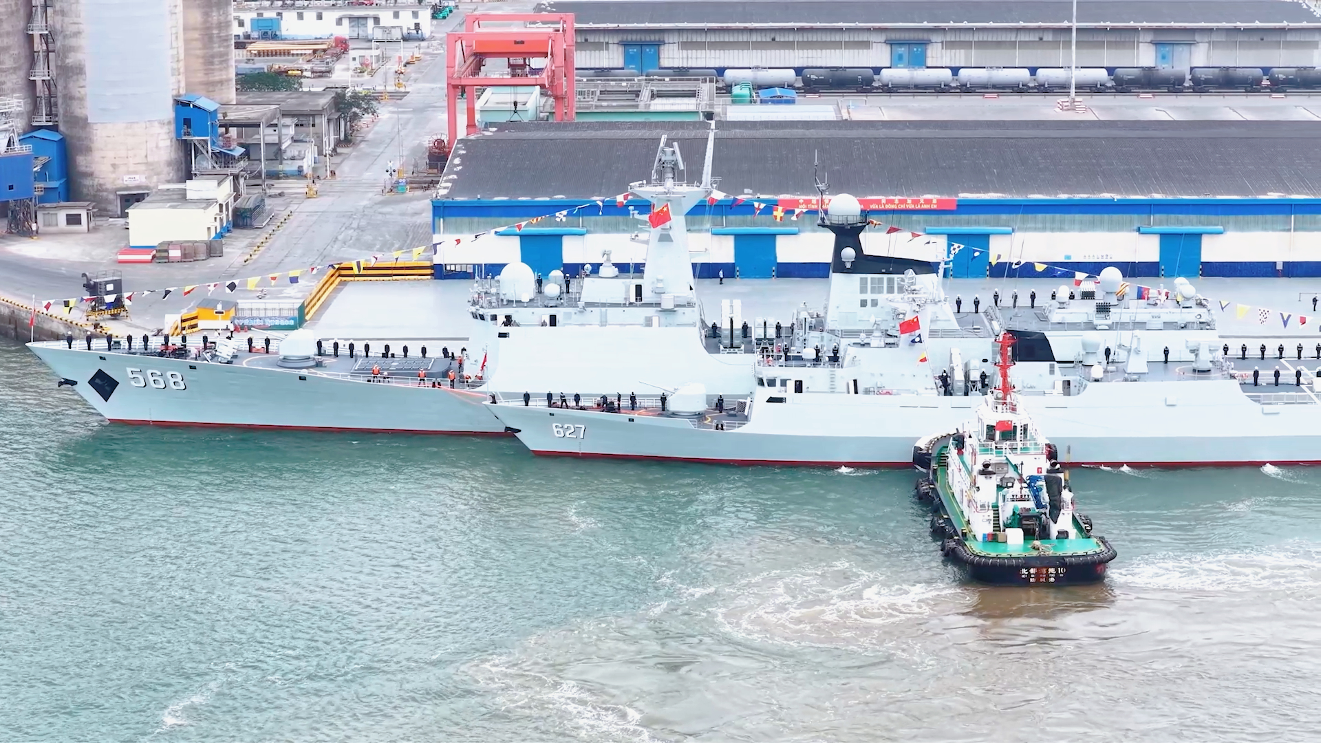 Chinese, Vietnamese navies conduct 40th joint patrol in Beibu Gulf