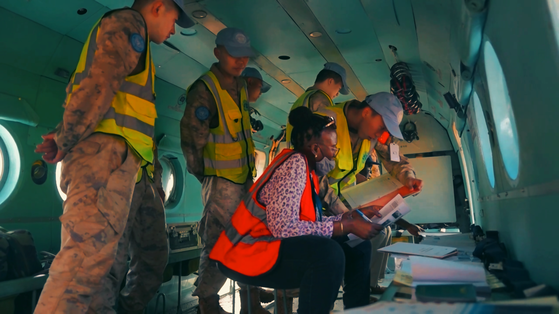 Chinese peacekeeping helicopter unit to Abyei passes UNISFA inspection