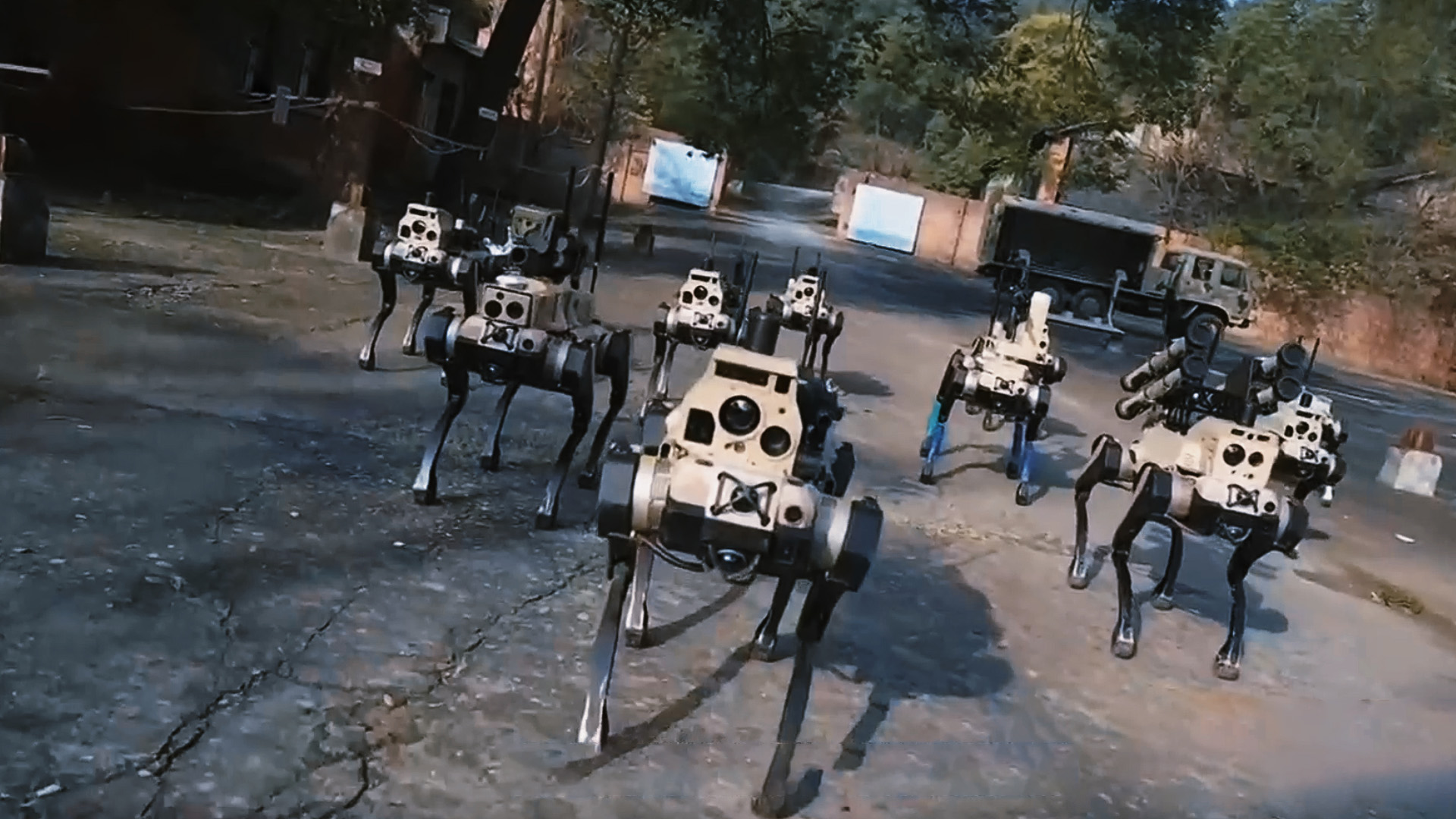 Pointman: Robot Wolves