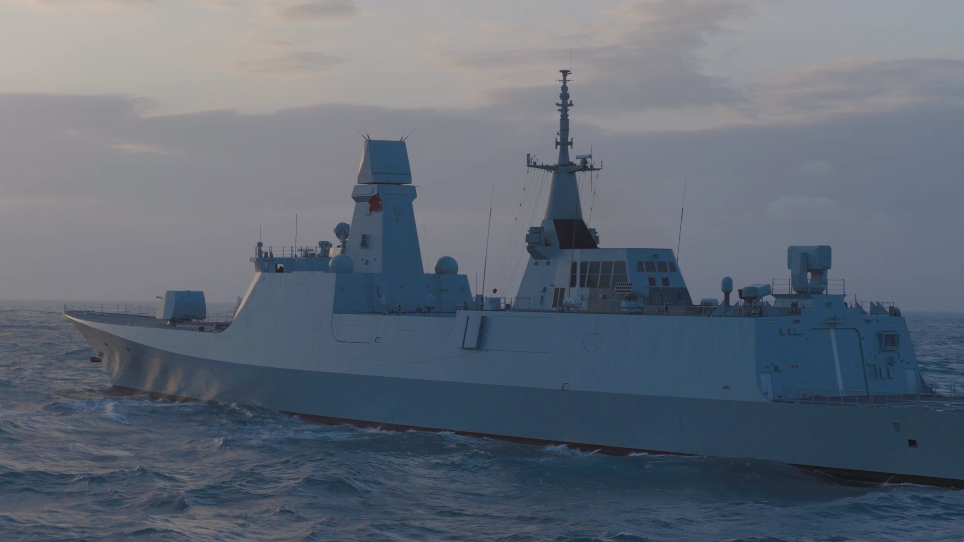 054B Frigate Qinzhou (Hull 555)