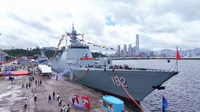 Exciting Moments of Naval Vessels' Open Ship Events in Hong Kong