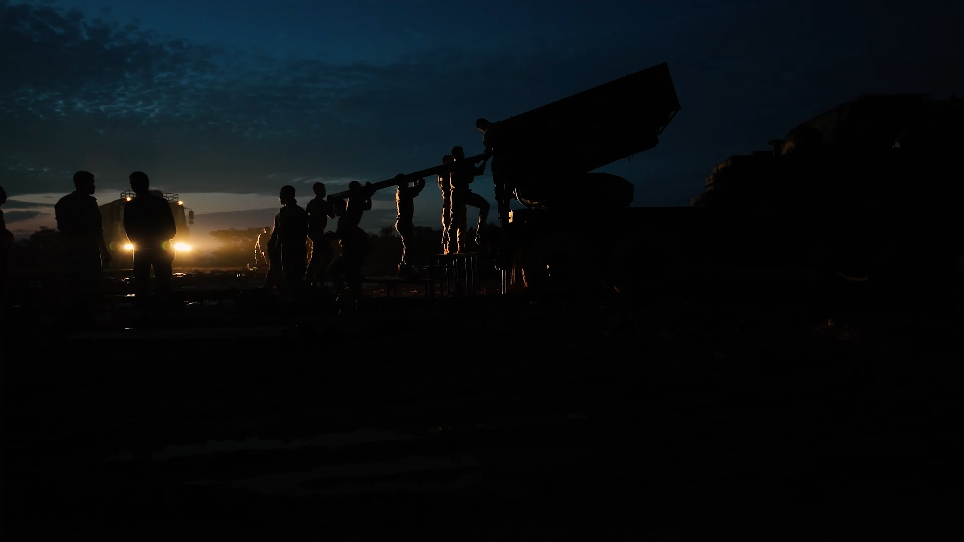 Artillery Troops in Live-fire Tactical Drill