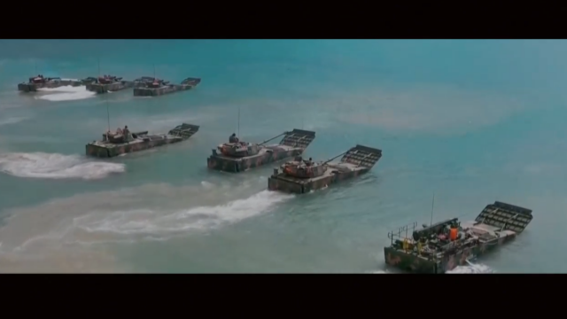 Troops Conduct Joint Landing and Beach Assault Training