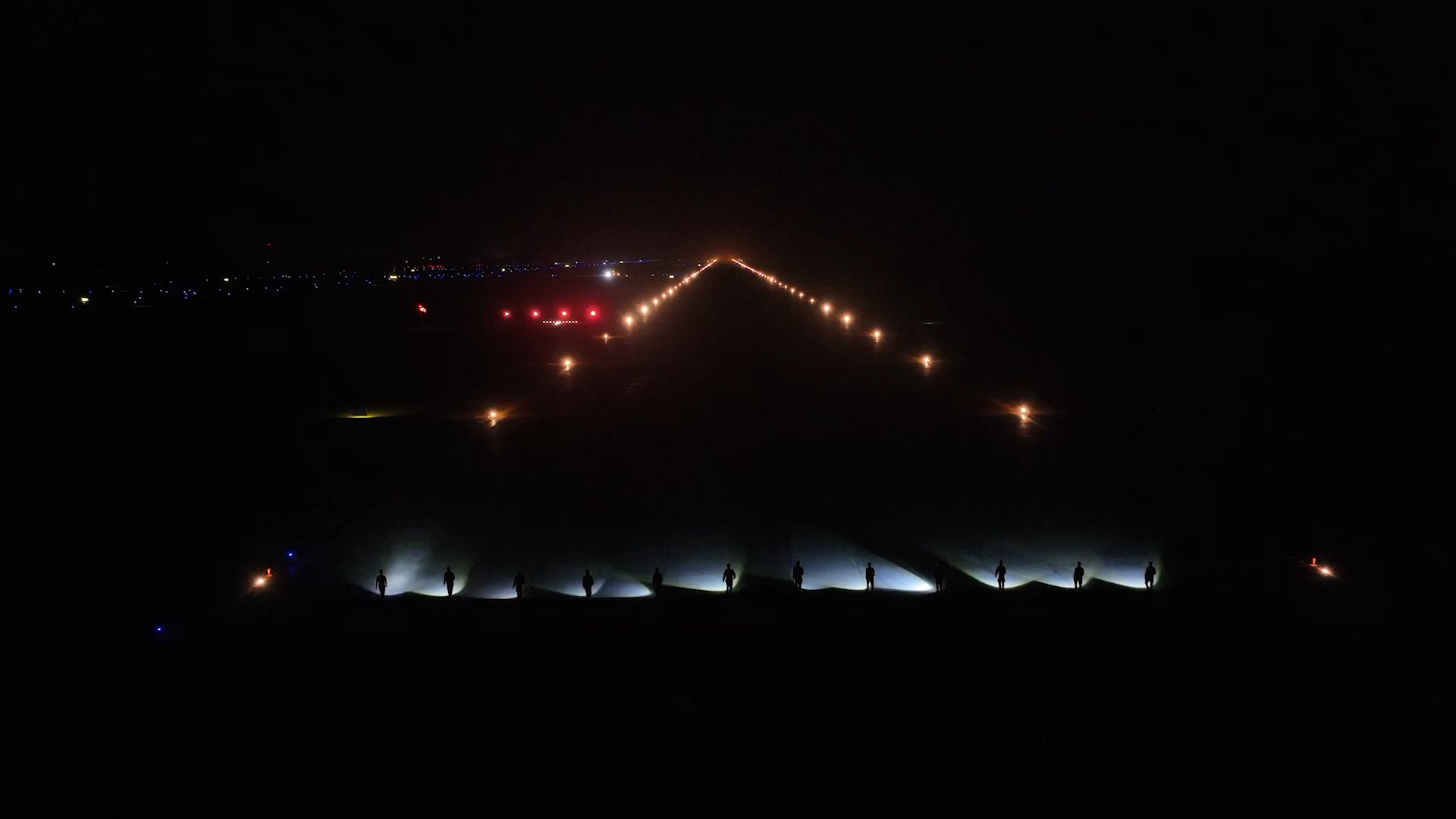 Flight Support Training at Night
