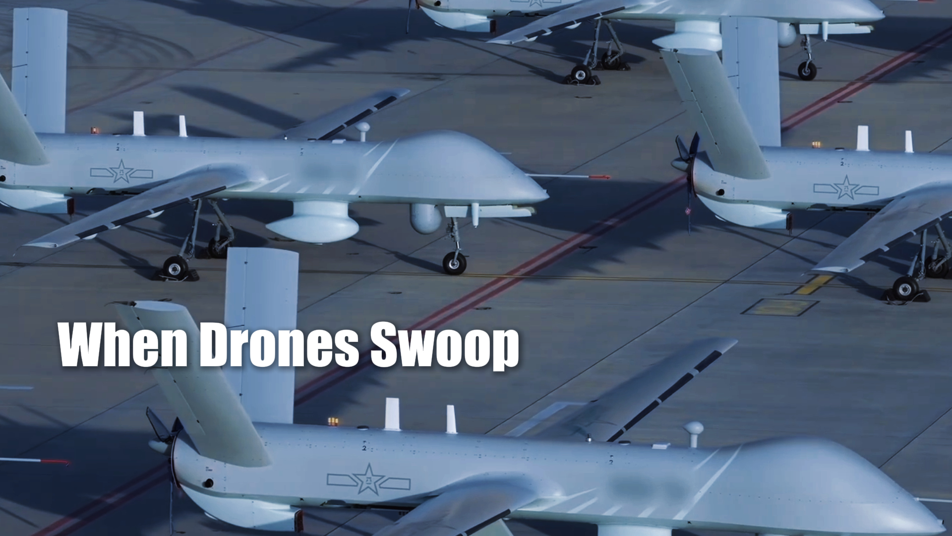 When Drones Swoop