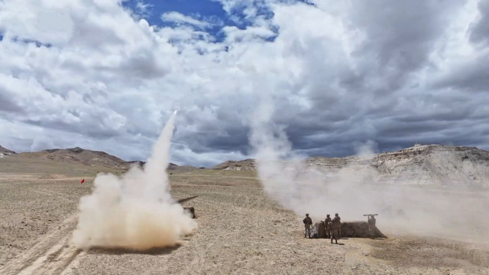 Artillerymen Conduct Live-fire Combat Training