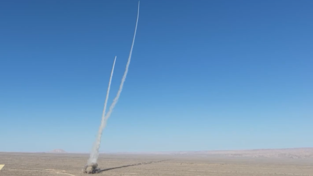 PHL-191 Modular Multiple Launch Rocket Systems in Training