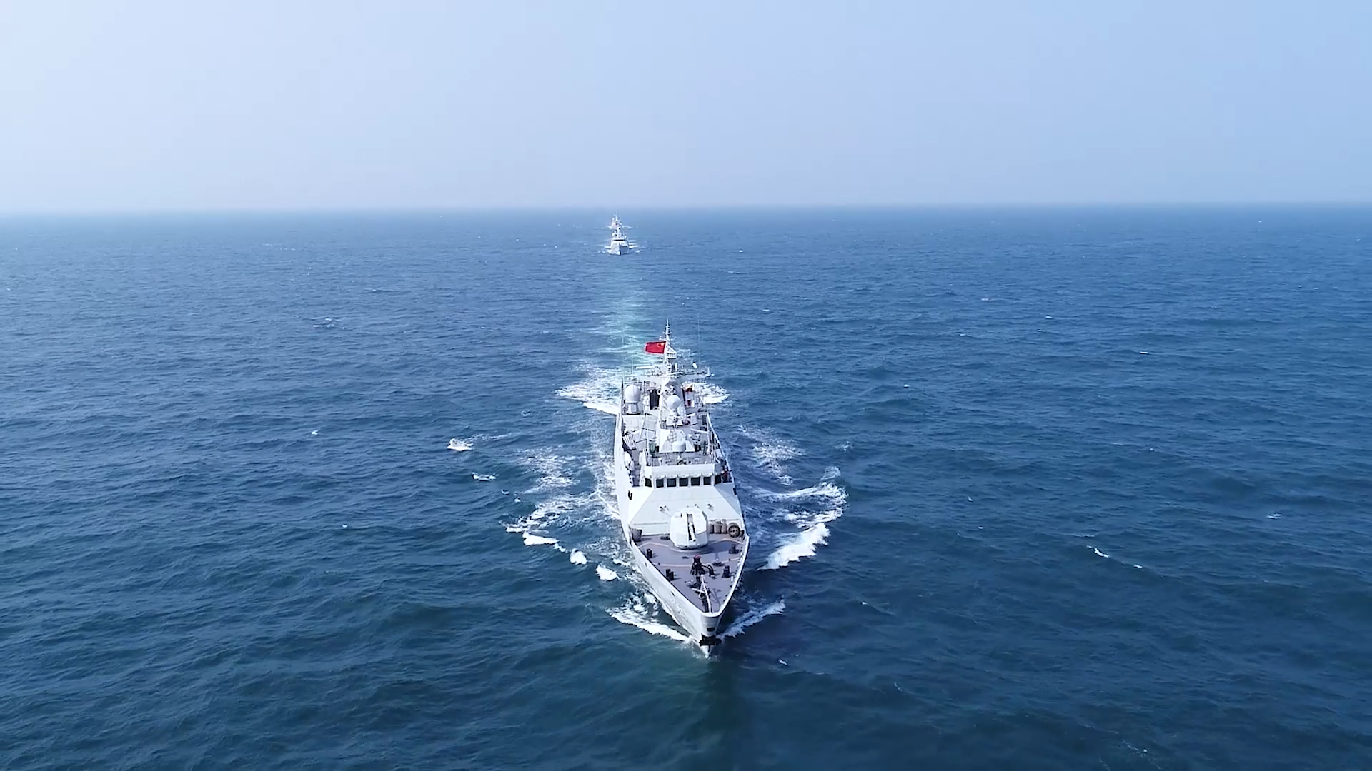 Frigates Conduct Live-Fire Training