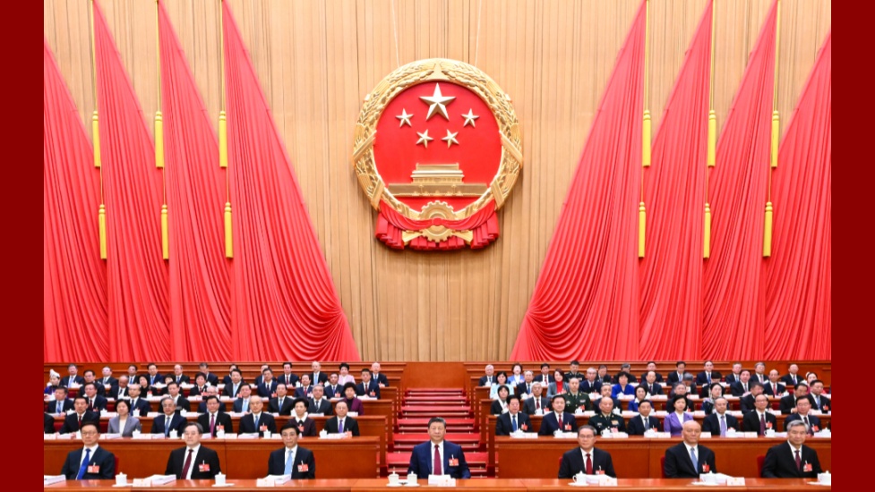 China's national legislature opens annual session