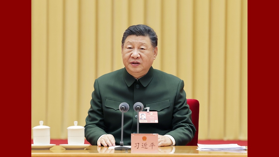 Xi stresses enhancing political loyalty in military to advance defense modernization