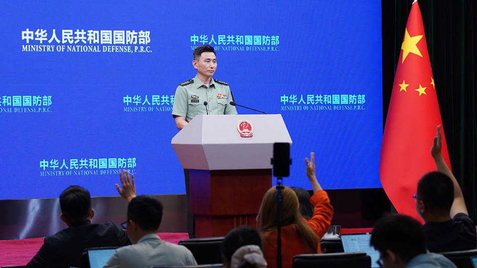 Japan Smears China's Defense Expenditure by Peddling Conspiracy Theory to Cover up Its Remilitarization: Defense Spokesperson