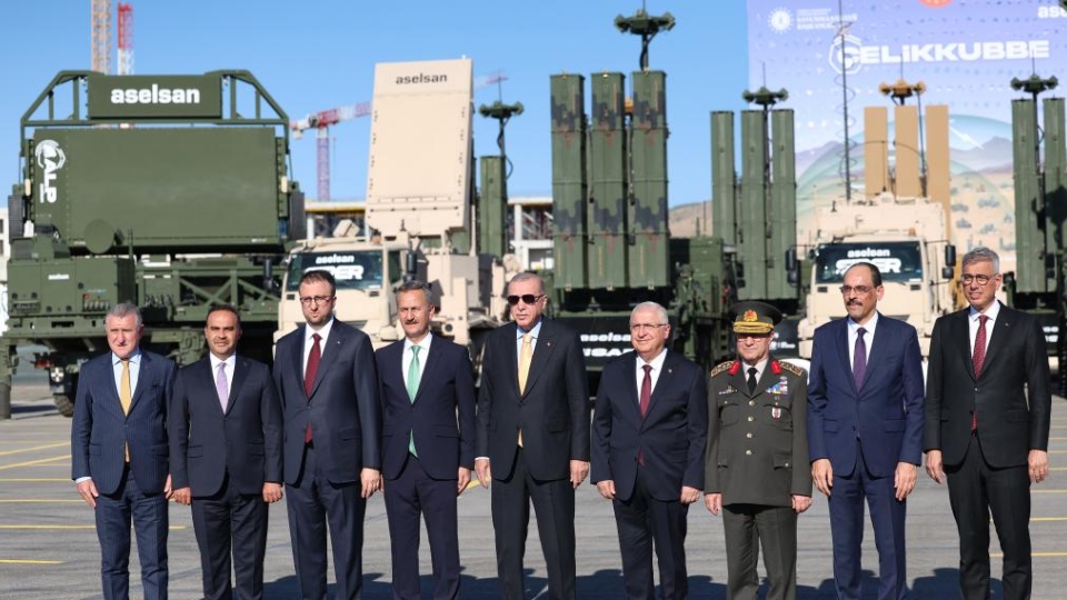 Türkiye delivers components of domestic Steel Dome air defense system