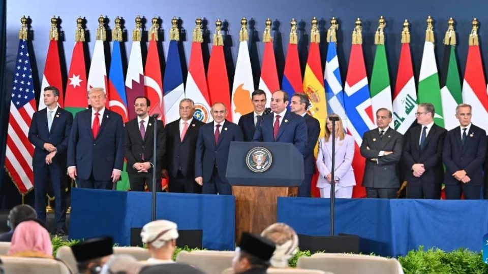 Gaza ceasefire deal signed at summit in Egypt's Sharm el-Sheikh