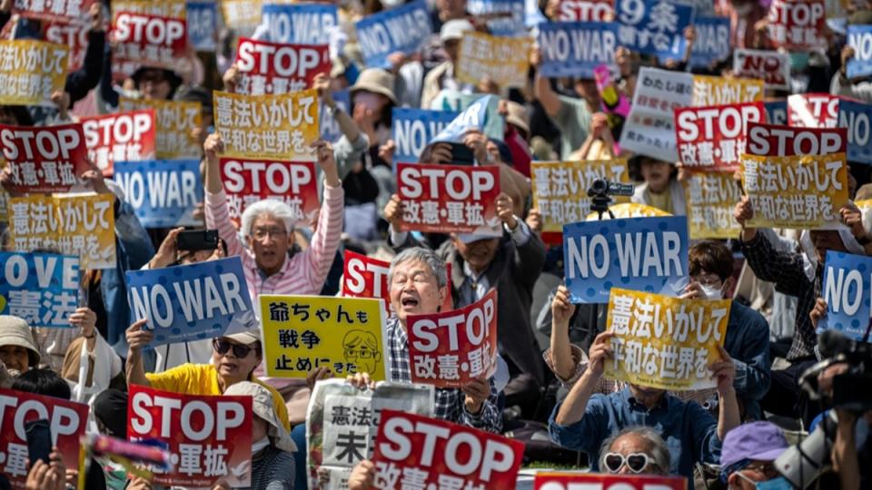 Japan's move to reorganize air force, expand security scope to space sparks concern