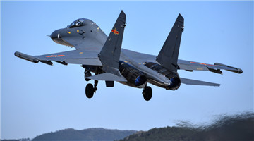 Fighter jets in round-the-clock flight