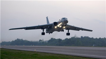 H-6 bomber ready for penetration flight