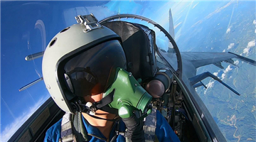 Fighter jets soar into the sky