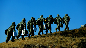 Soldiers in scenario-driven chemical defense training