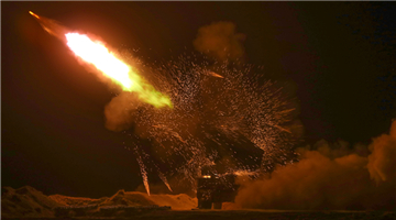 Xinjiang Military Command holds live-fire training