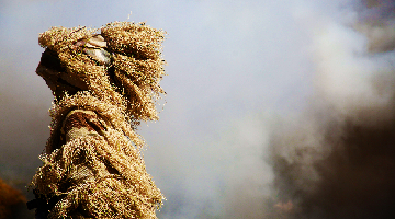 Sniper rushes out of smoke in tactical training