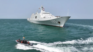 Chinese naval ship arrives in waters off Mozambique for 